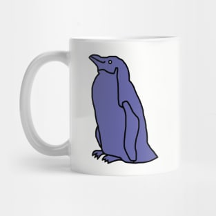 Very Peri Periwinkle Blue Penguin Color of the Year 2022 Mug